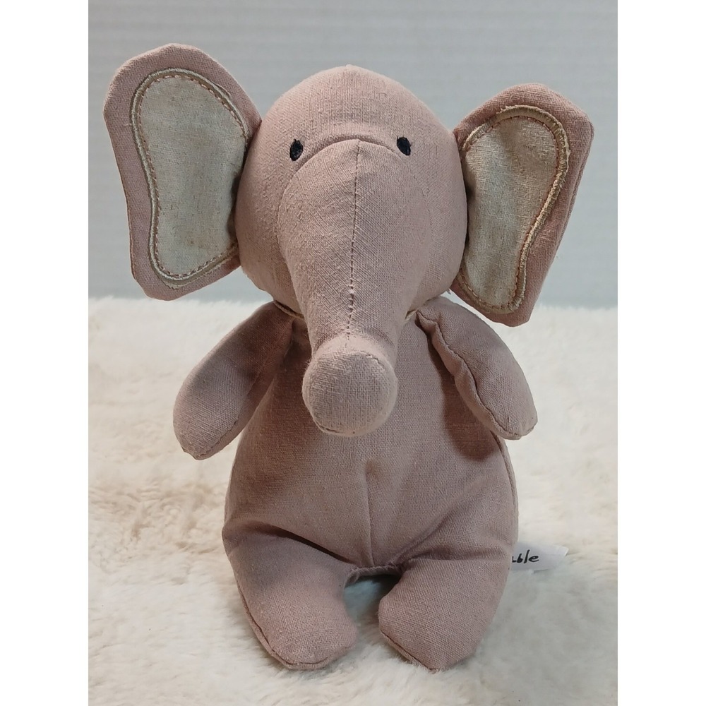 Aurora World Elephant Dusty Rose Pink‎ Plush 7" Mable Stuffed Animal Toy